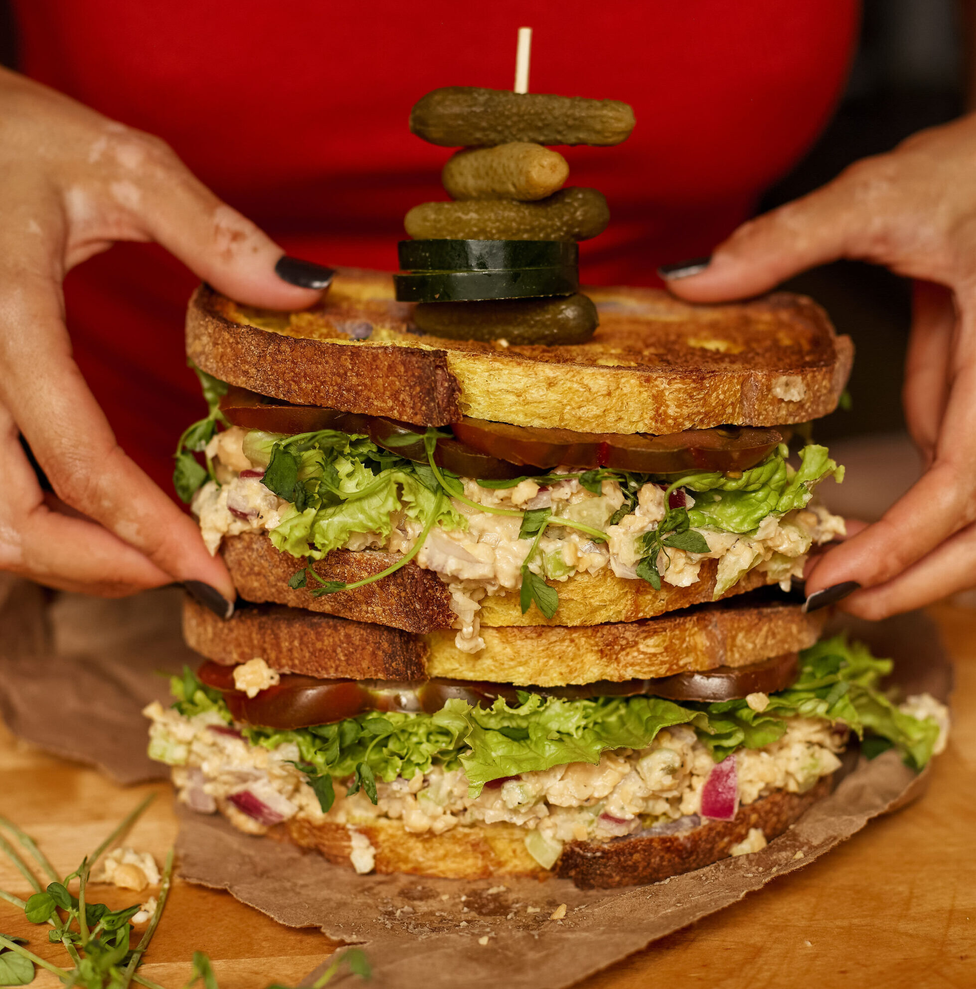 Epic Chickpea "Tuna" Sandwich